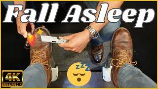 You Will SLEEP INSTANTLY  Angelo Shoe Shine ASMR