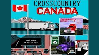 Crosscountry Canada edutainment games from 1986 - 2002 - Ingenuity Works Didatech - educational