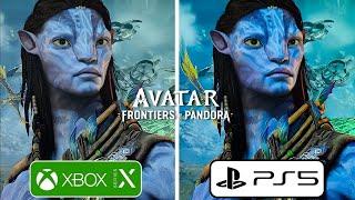 Avatar Frontiers of Pandora The Sky Breaker PS5 vs Xbox Series X Graphics Comparison