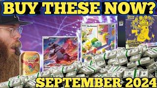 POKEMON INVESTING September 2024 Products & Cards IM Investing into This Month