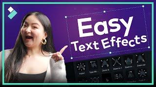 Text Animations You NEED to Master   Wondershare Filmora 13