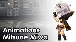 Mitsune Miwa - Battle Animations