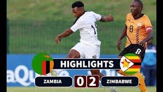 Zambia 0-2 Zimbabwe Cosafa 2024 - Highlights and All Goals