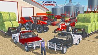 STARTING A GIANT HAY & CATTLE FARM BIG TIME FARMER  AMERICAN FARMING