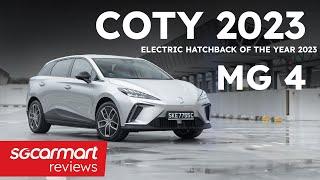 2023 Electric Hatchback of the Year Highlight MG 4