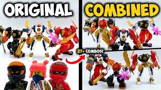 Combining the 2024 Ninjago Mechs ALL 27+ Combinations