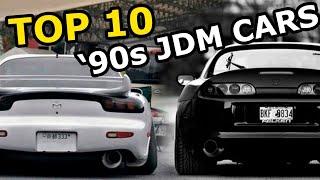 TOP 10 90s Japanese Cars Best JDM Sport Cars