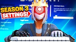 BEST Season 3 PC Keyboard & Mouse Settings Sensitivity + Keybinds In Fortnite