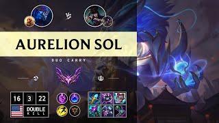 Aurelion Sol Carry vs Caitlyn - NA Master Patch 14.12
