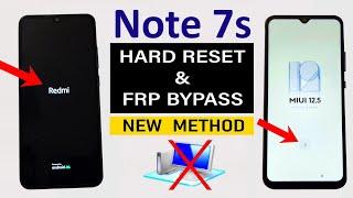 Redmi Note 7s  Hard ResetFRP Bypass - Without Computer NEW UPDATE