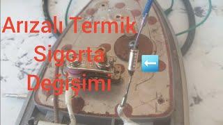 ÜTÜ TAMİRİ NASIL YAPILIR? TERMİK SİGORTA DEĞİŞİMİ NASIL YAPILIR ?