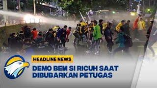 Mahasiswa dan Polisi Terlibat Aksi Demo Kritisi Jokowi - Headline News