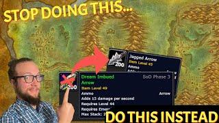 STOP Dream Imbued Arrows are a RIPOFF  Season of Discovery  World of Warcraft