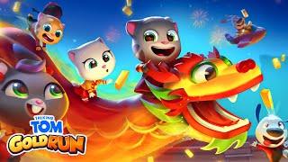 Happy Year of the Dragon   Talking Tom Gold Run Gameplay