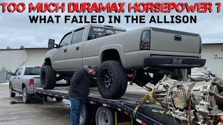 ADDING HORSEPOWER TO YOUR DURAMAX? HERES WHAT COULD FAIL IN YOUR ALLISON TRANS