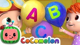 ABC Song with Balloons  CoComelon Nursery Rhymes & Kids Songs
