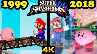 Evolution of Super Smash Bros. games 1999-2018