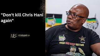 Panyaza Lesufi Defending Chris Hanis Legacy