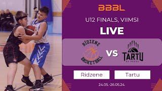 Ridzene 2012 vs Tartu 2012  BBBL Boys U12 Final Stage  Group Phase