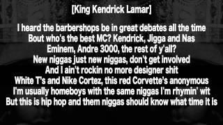 Kendrick Lamar - Control Lyrics HD Kendrick Verse ONLY