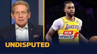 UNDISPUTED  Skip Bayless has the latest about Lakers actively trying to trade DAngelo Russell