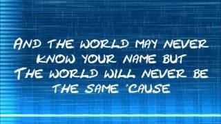 Matthew West World Changers Lyric Video