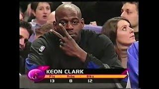 Keon Clark 13pts8rebs12blks vs. Hawks 2001