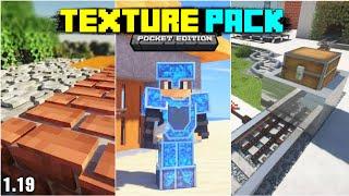 TOP 5 Best Texture Pack For Minecraft Pe 1.19+  Realistic Texture Pack Mcpe  Rtx Texture Pack 