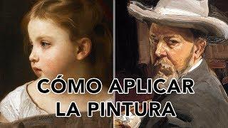 Cómo aplicar la PINTURA al ÓLEO  5 técnicas