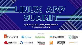 Linux App Summit 2023 - Day 2 - Room 1