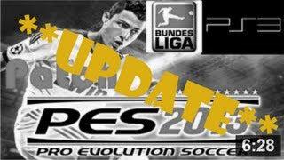 *NEW* Bundesliga Patch 20132014  PES 2013 Tutorial PS3GERMAN