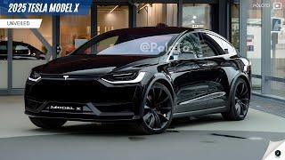 New 2025 Tesla Model X Unveiled - an elegant and functional electric car