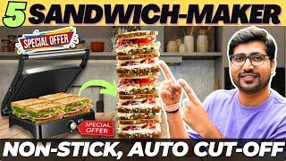 5 Best Sandwich Maker In IndiaBest Sandwich Maker In India 2024Best Grill Sandwich Maker 2024