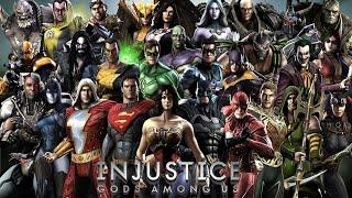 Injustice Gods Among Us - All Super Moves & Level Transitions