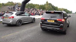 Jeep Grand Cherokee SRT vs BMW X5 M