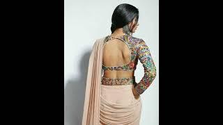 Stunning Backless Blouses  Stylish Blouse Designs  #shorts #trending