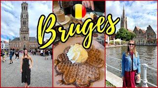 2 Days in BRUGES Belgium  Things to Do BEST Chocolate Walking Tour Travel Guide Vlog Top Tips