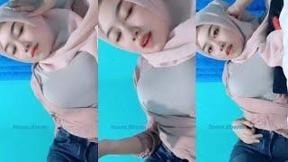 Bigo Live Hijab Ketat Goyang Desah Dada Gede