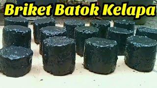 Cara Membuat Arang Briket Batok kelapa manual