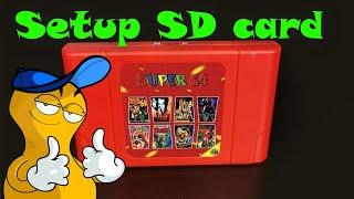 Games How to set up SD card for Nintendo 64 ED64P Everdrive and Super64 Easy Peasy