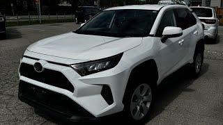 His first car in Canada 2022 Rav4