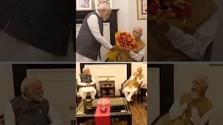 PM Modi meets BJP veteran Shri LK Advani Ji on his birthday