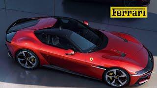 The new Ferrari 12Cilindri in honor of the V12. Spider and Coupe