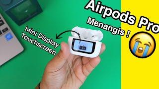 TWS MIRIP AIRPODS PRO TAPI PUNYA MINI TOUCHSCREEN DISPLAY  NYOBAIN TWS MINIBEST A8 PRO 