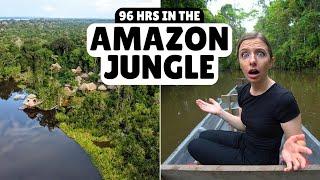 Surviving the AMAZON JUNGLE Sani Lodge Full Experience