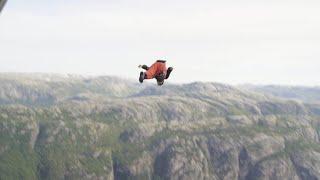 Human catapult BASE jump Vertical Films
