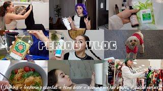 VLOG Period freshening essentials + hair brush cleaning + marshalls run + fruit salad + etc...