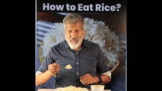 How to eat Rice  Table Manners  Part- 45  By Anurag Aggarwal Hindi  #anuragaggarwal