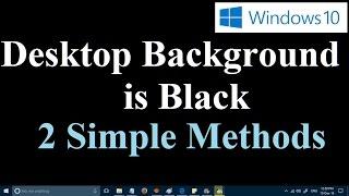 How to fix black desktop background in Windows 10 and Windows 11 Two Simple Methods