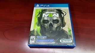 Unboxing Call of Duty Modern Warfare 2 C.O.D.E Edition for PS4